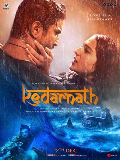 Kedarnath (2018) Hindi ORG Movie HDRip | 1080p | 720p | 480p | ESubs | Moviesflix