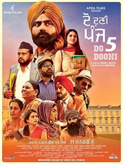 Do Dooni Panj (2019) Punjabi ORG Movie HDRip | 1080p | 720p | 480p | ESubs | Moviesflix - TheMoviesflix - Movieflix